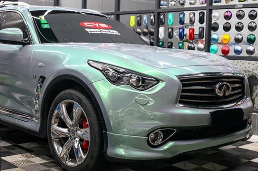 Platinum Gloss Metallic: Dreamy Green Grey X-DR090 - Image 9