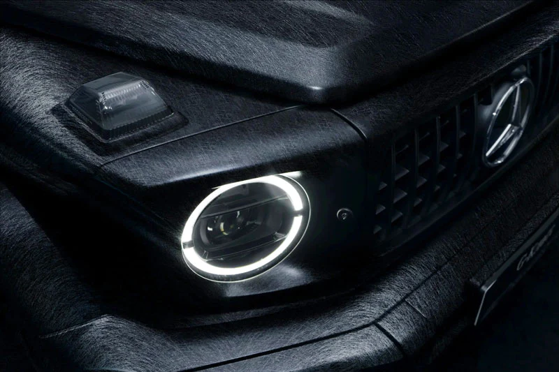 Premium Leather: Beast Black (Fur) - Image 3